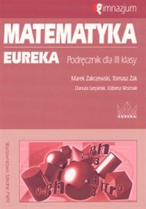 Obrazek Matematyka Eureka 3 Podręcznik Gimnazjum