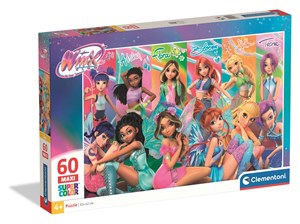 Bild von Puzzle 60 Maxi Super kolor Winx 26301