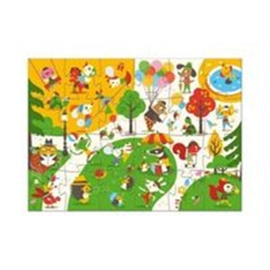 Bild von Puzzle flokowane Park 24