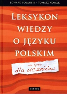 Bild von Leksykon wiedzy o języku polskim Nie tylko dla uczniów