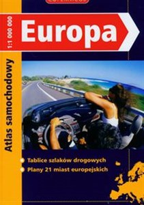 Obrazek Europa. Atlas samochodowy. Edycja limitowana