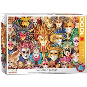 Bild von Puzzle 1000 Venetian Masks 6000-5534