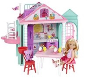 Bild von Barbie domek zabaw Chelsea + lalka