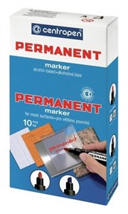 Obrazek Marker permanentny 8566 zielony (10szt)