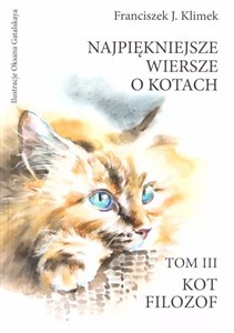 Obrazek Kot filozof Najpiękniejsze wiersze o kotach Tom 3