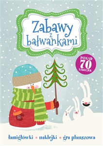 Bild von Zabawy z bałwankami Łamigłówki, naklejki, gra planszowa