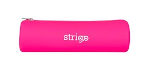 Obrazek Piórnik SSC059 silikonowy owalny różowy STRIGO