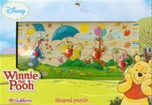 Obrazek Puzzle drewniane Kubuś Puchatek kształty