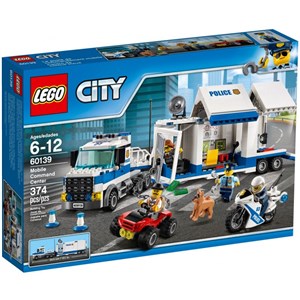 Obrazek Lego city police mobilne centrum dowodzenia 60139