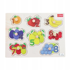 Obrazek Puzzle drewniane medium Fruits 61634