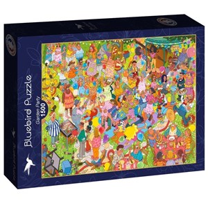 Obrazek Puzzle 1500 Impreza w ogrodzie