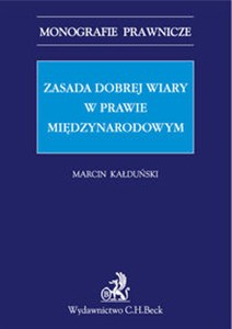 Obrazek Zasada dobrej wiary w prawie międzynarodowym