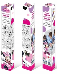 Obrazek Kolorowanka podłogowa Minnie mouse