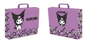 Obrazek Teczka A4 z rączką XL Kuromi Violet