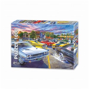 Bild von Puzzle 1000 Uliczne wyścigi