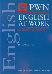 Bild von English at work An english-polish dictionary of selected collocations