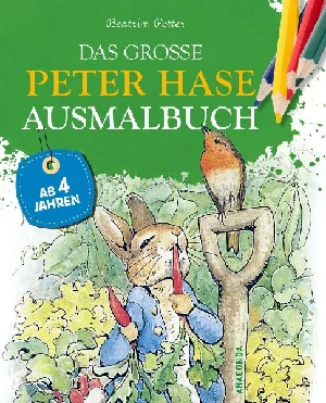 Obrazek POTTER, B: GROßE PETER-HASE-AUSMALBUCH