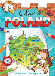 Obrazek Colour Poland Sticker and  Colouring Book for Children