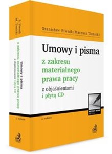 Bild von Umowy i pisma z zakresu materialnego prawa pracy z objaśnieniami + CD