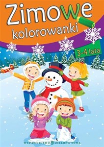 Bild von Zimowe kolorowanki 3-4