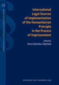 Bild von International legal sources of implementation of the humanitarian principle in the process of impris