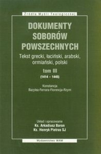 Bild von Dokumenty Soborów Powszechnych t.3