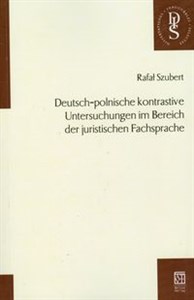 Obrazek Deutsch polnische kontrastive Untersuchungen im Bereich der juristichen Fachsprache