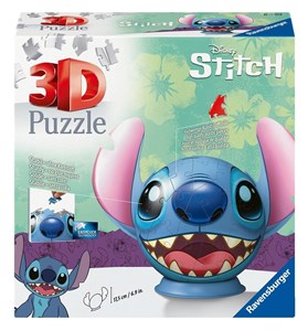 Obrazek Puzzle 3D Kula: Disney Stitch