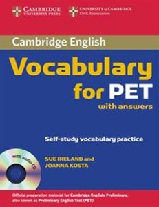 Bild von Cambridge Vocabulary for PET Student Book with answers