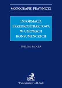 Obrazek Informacja przedkontraktowa w umowach konsumenckich