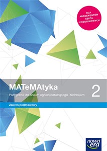 Obrazek MATeMAtyka 2 Podręcznik Zakres podstawowy Szkoła ponadpodstawowa