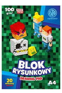 Bild von Blok rysunkowy A4/20K 100g Pixel