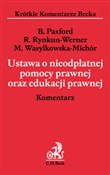 Ustawa o n... - Beata Paxford, Robert Rynkun-Werner, Magdalena Wasylkowska-Michór -  polnische Bücher