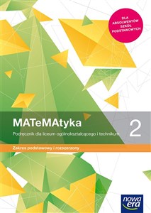 Obrazek MATeMAtyka 2 Podręcznik  Zakres podstawowy i rozszerzony Szkoła ponadpodstawowa