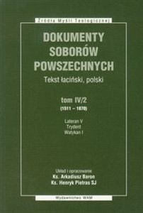 Bild von Dokumenty Soborów Powszechnych t.IV/2