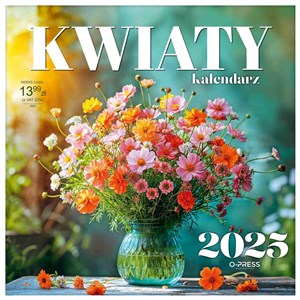 Bild von Kalendarz 2025 ścienny Kwiaty