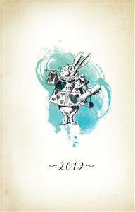Obrazek Alicja w Krainie Czarów Lewisa Carrolla. Kalendarz 2019