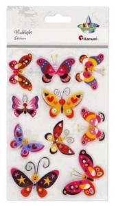 Bild von Naklejki foliowe 3D motyle 10szt