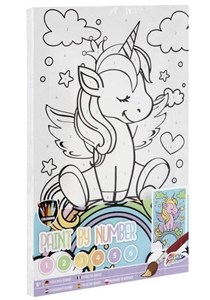 Obrazek Malowanie po numerach Jednorożec