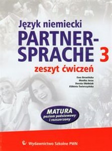 Obrazek Partnersprache 3 Język niemiecki Zeszyt ćwiczeń z płytą CD Szkoły ponadgimnazjalne