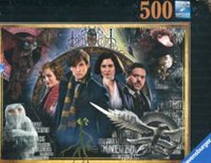 Obrazek Puzzle 500 Harry Potter Fantastyczne zwierzęta