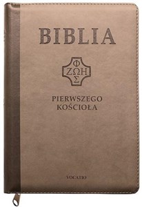 Bild von Biblia Pierwszego Kościoła brązowa z paginatorami i suwakiem