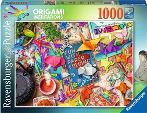 Bild von Puzzle 2D 1000 Medytacje z origami 16775