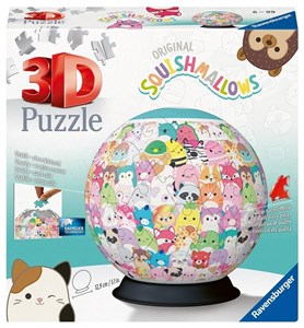 Obrazek Puzzle 3D Kula: Squishmallows