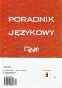 Bild von Poradnik językowy 5/2010