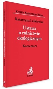 Obrazek Ustawa o rolnictwie ekologicznym. Komentarz