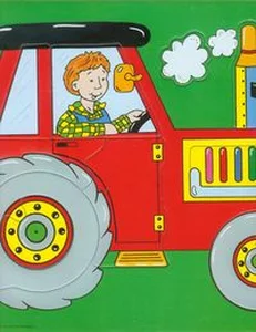 Obrazek Puzzle Traktor