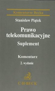 Obrazek Prawo telekomunikacyjne Suplement