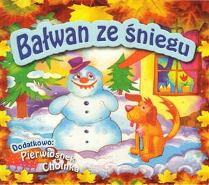 Obrazek Bałwan ze śniegu Pierwiosnek Choinka CD