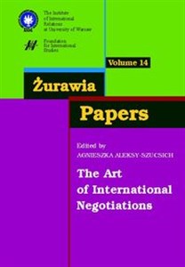 Bild von Żurawia Papers 14 The Art of International Negotiations